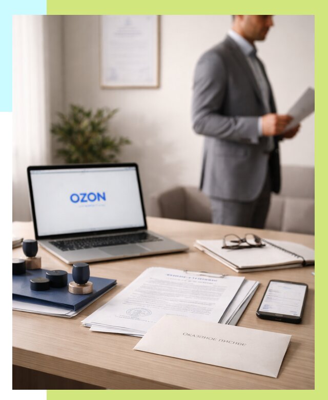 Отказное письмо для Ozon в Муравленке от 3747 р. | Сертэкс